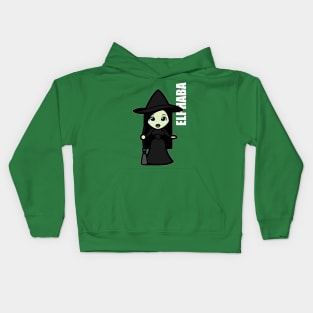 Elphaba Tooniefied Kids Hoodie